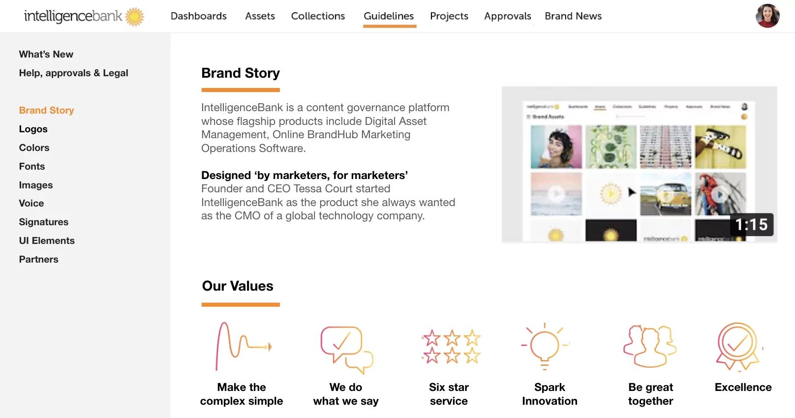 Brandfolder: Rebranding Guide - Rebranding around mission and values