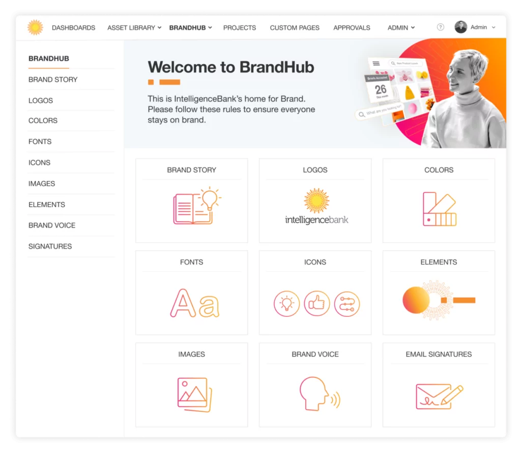 BrandHub Home