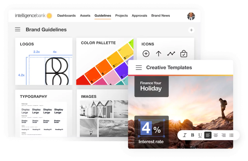 IntelligenceBank Brand Guidelines Portal