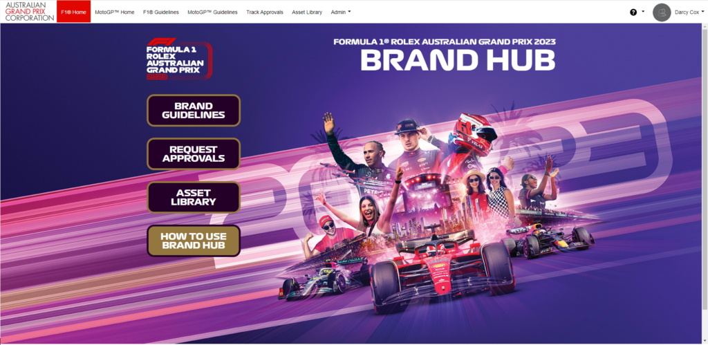 F1 Home Page