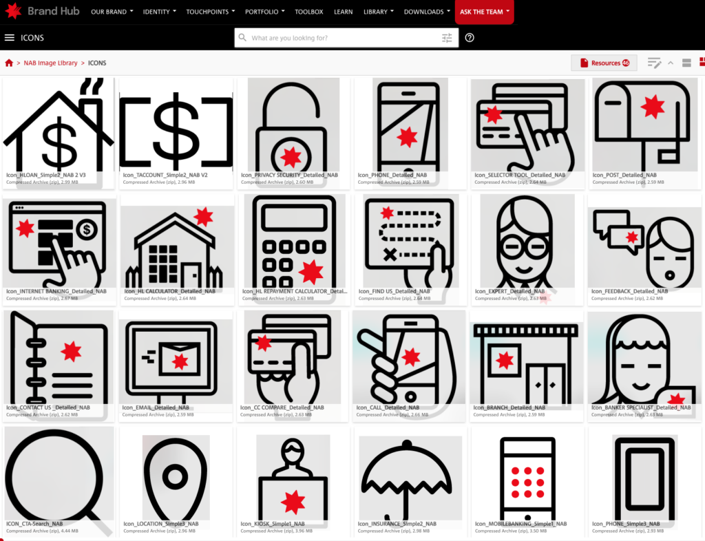 NAB Hub Image Library iconsFeb23