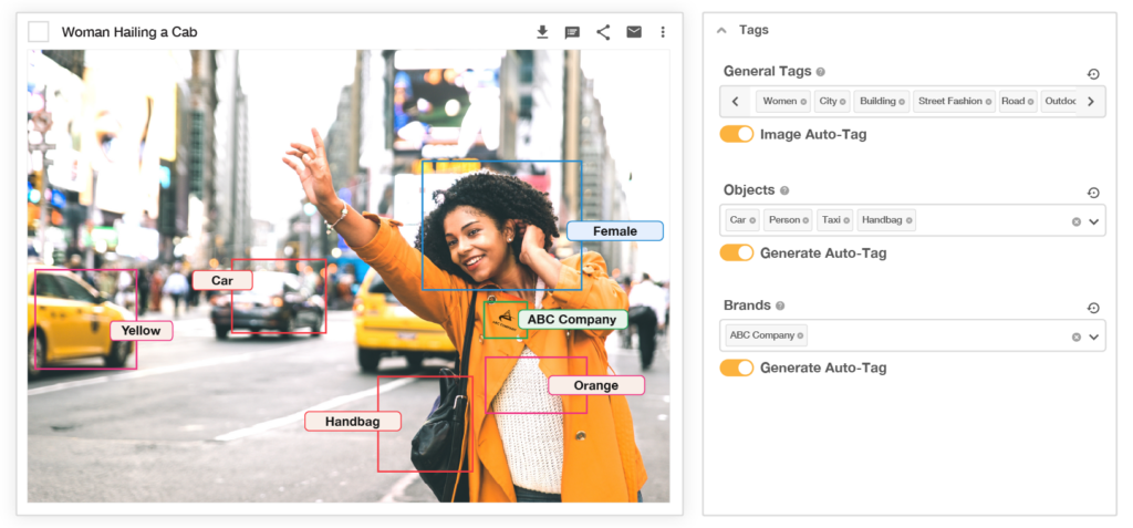 Automate Image Tagging to make finding assets easy.