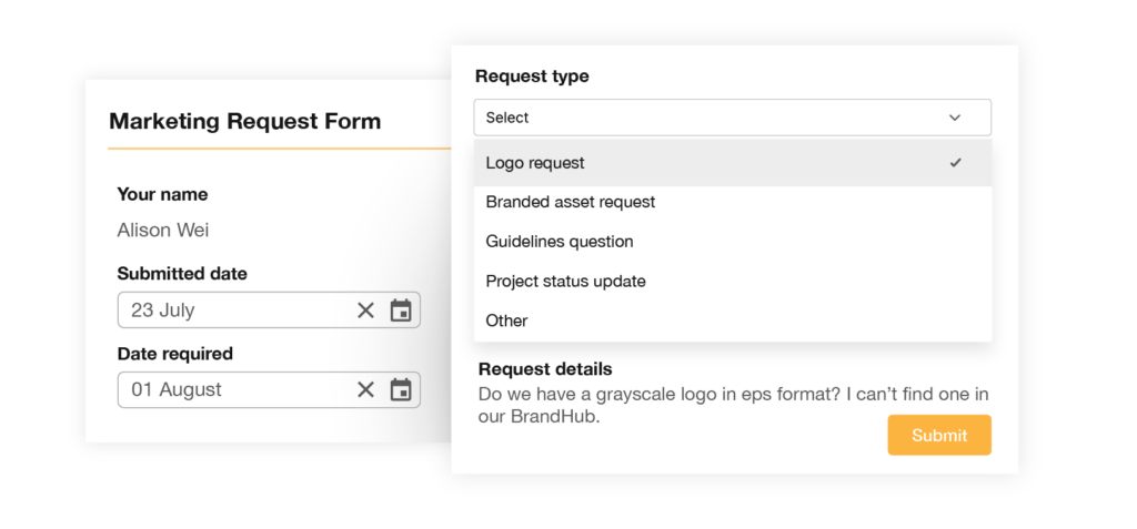 Brand Compliance Marketing Request Form