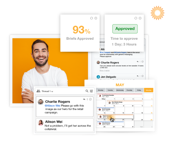 Digital Asset Management Workflow approval screen