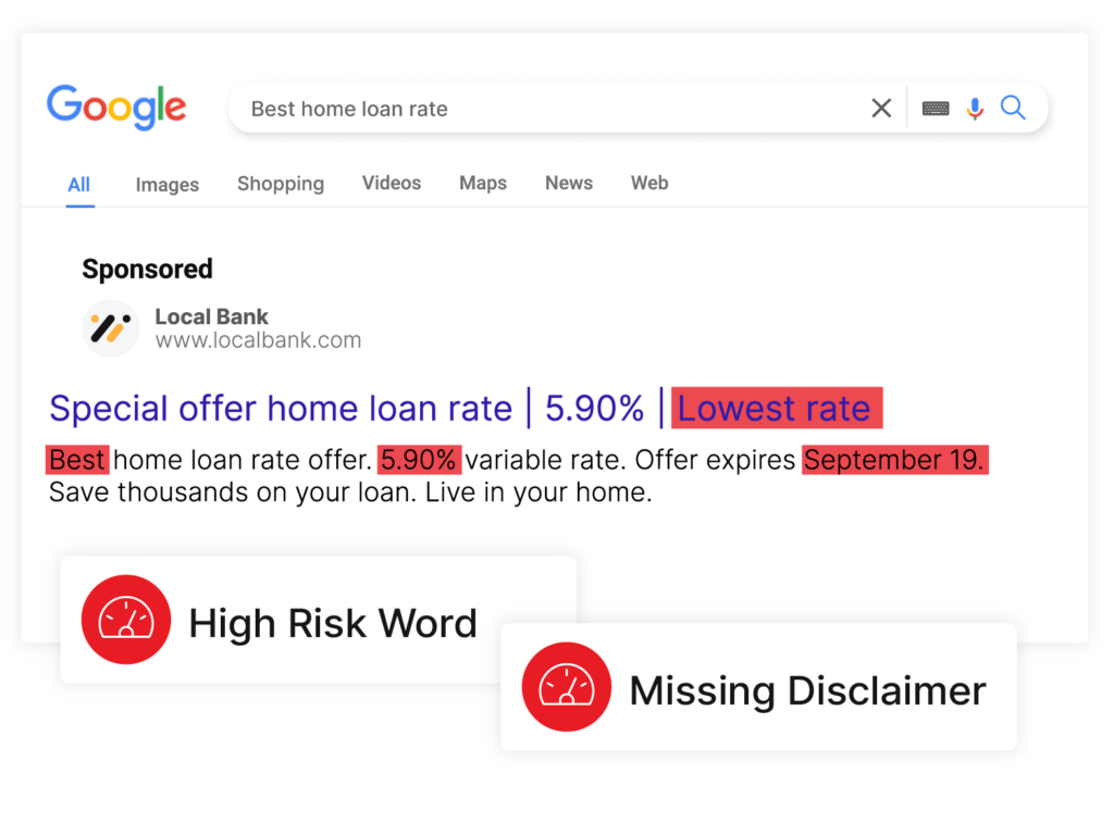 Google Ads Risk Scanning IntelligenceBank