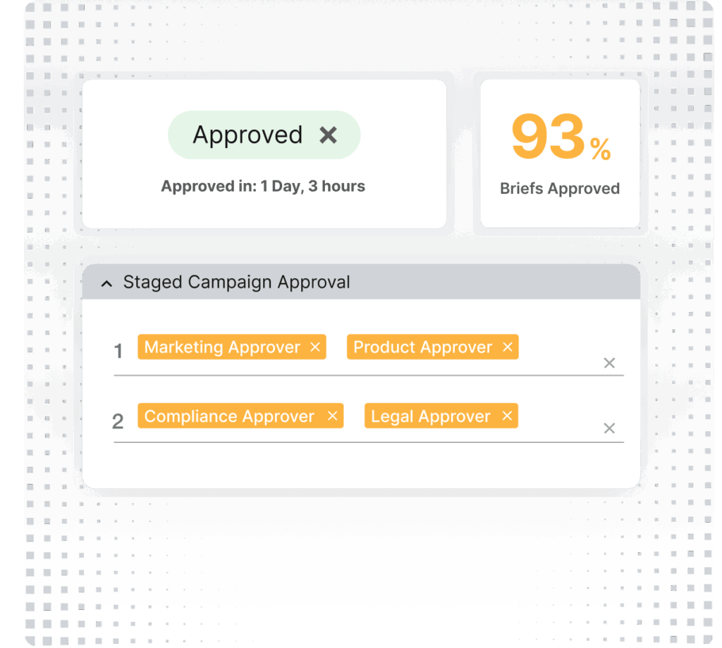 Approval Workflows Product Graphic Square Grey
