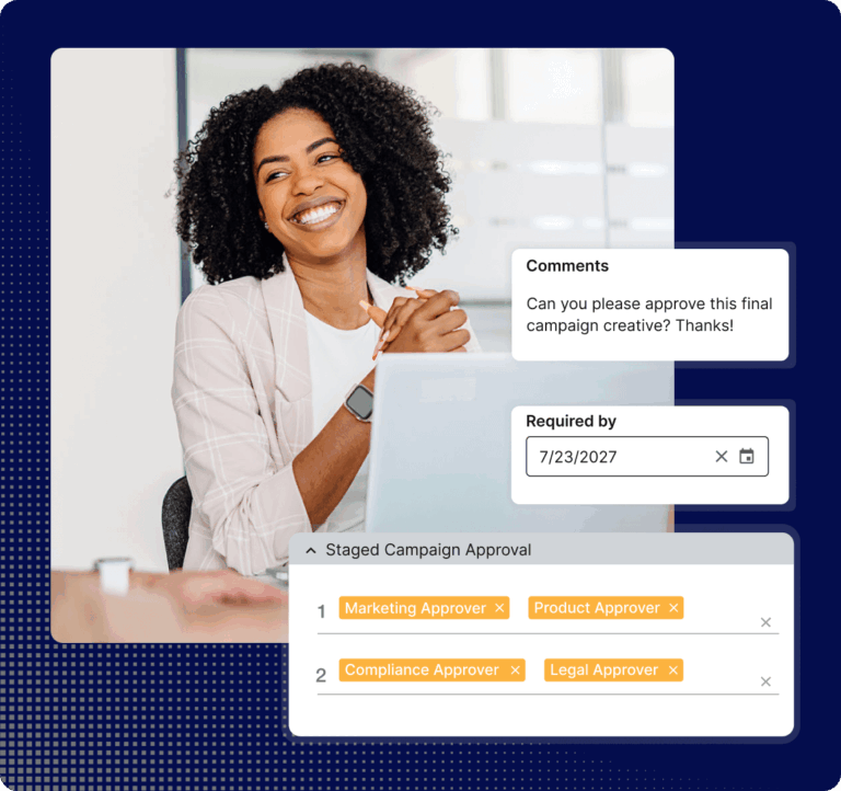 Approvals Configure Workflows Product Graphic Square Midnight