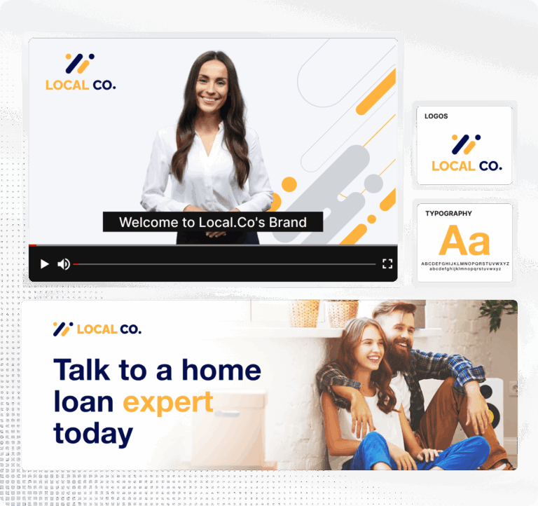 Brand Portals Brand in Action Product Graphic Square Grey