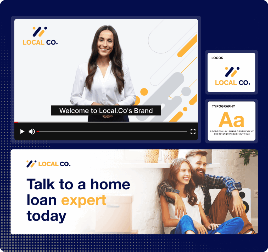 Brand Portals Brand in Action Product Graphic Square Midnight