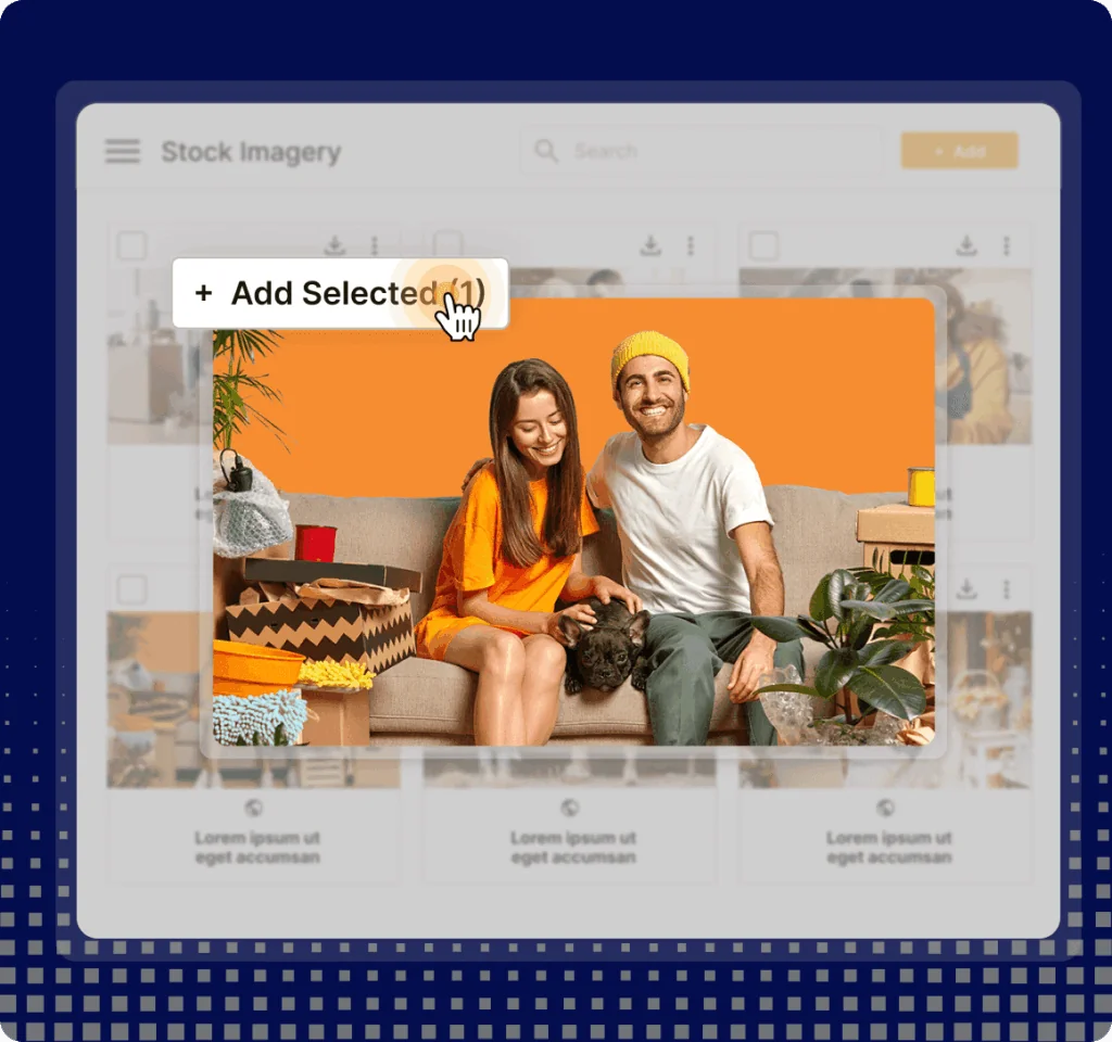 Brand Portals DAM Integration Product Graphic Square Midnight