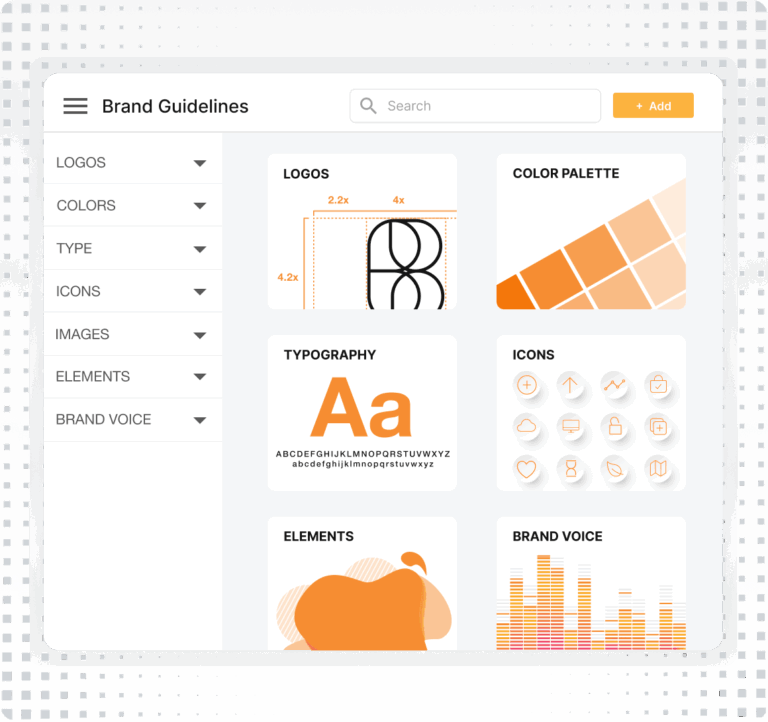Brand Portals Full Product Graphic Square Grey
