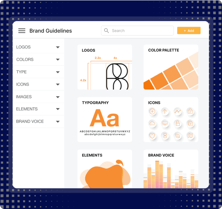 Brand Portals Full Product Graphic Square Midnight