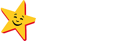Carls Jr client logo reverse