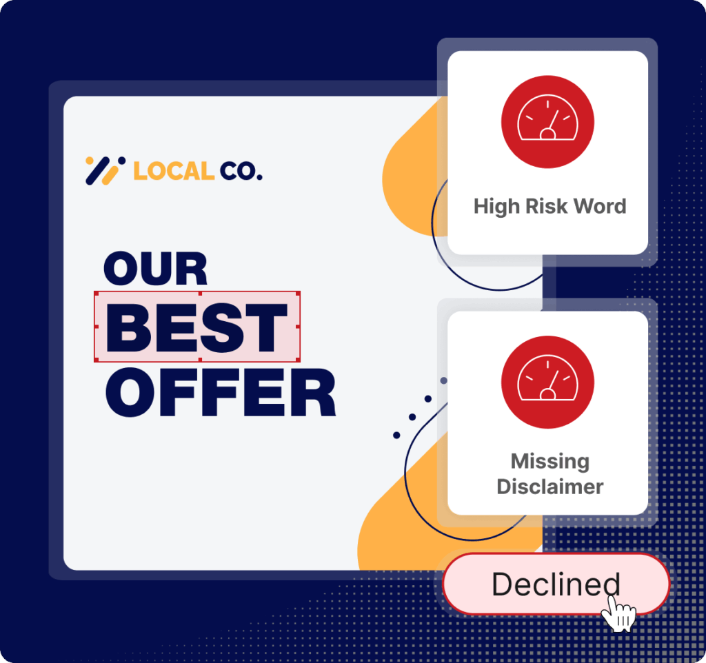 Compliance Risk Review Product Graphic Square Midnight