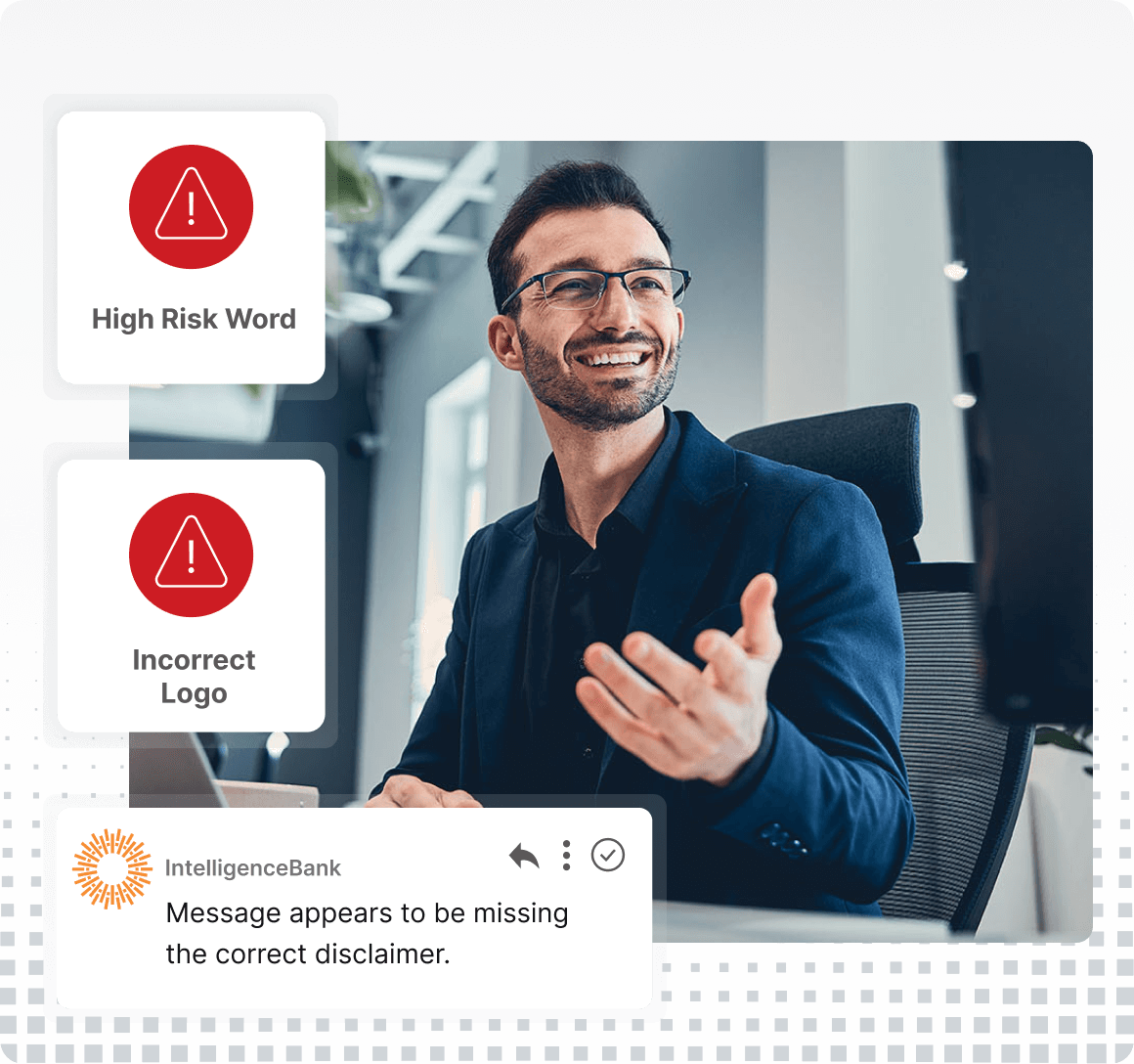 Content Compliance Reviews Product Graphic Square Grey v2