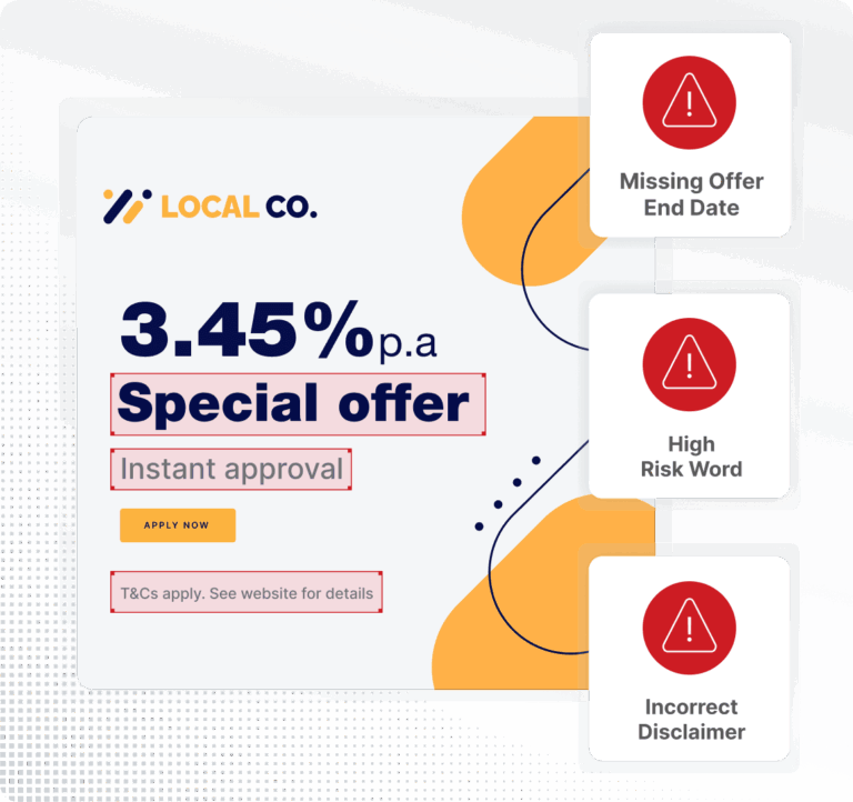 Content Risk Reviews Product Graphic Square Grey