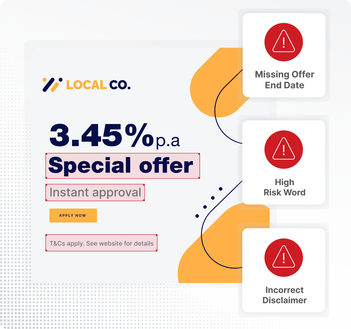 Content Risk Reviews Product Graphic Square Grey