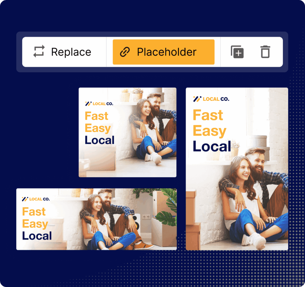 Creative Templates Product Graphic Square Midnight