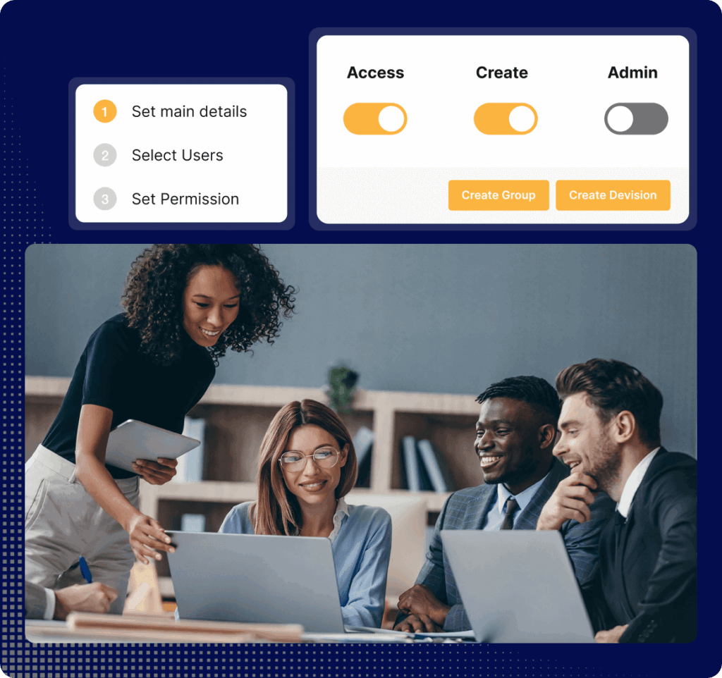 Custom Permissions Product Graphic Square Midnight