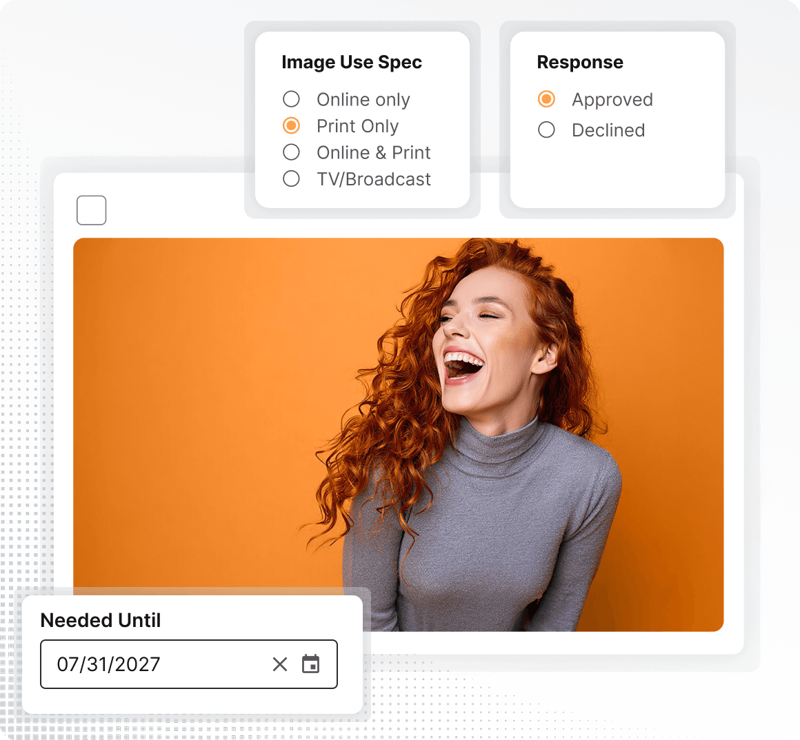 DAM Full Control Access Graphic Square Grey