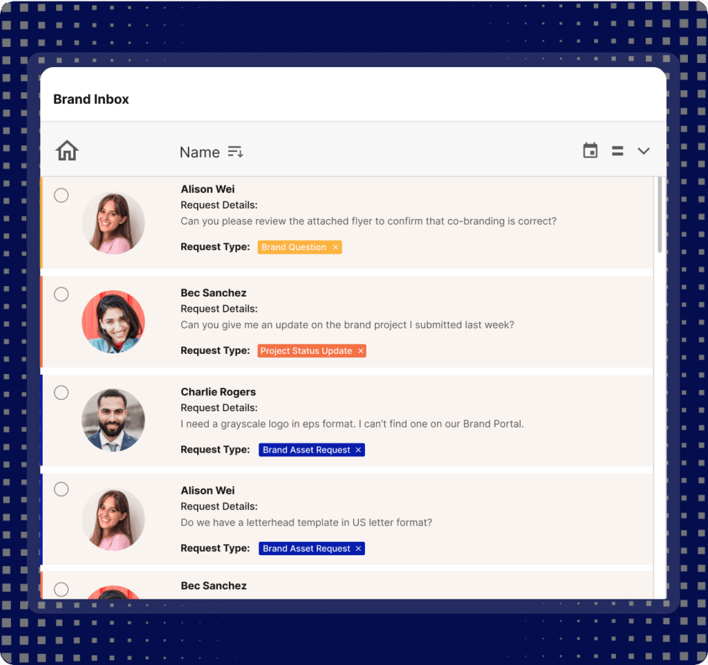 Marketing Inbox Full Product Graphic Square Midnight
