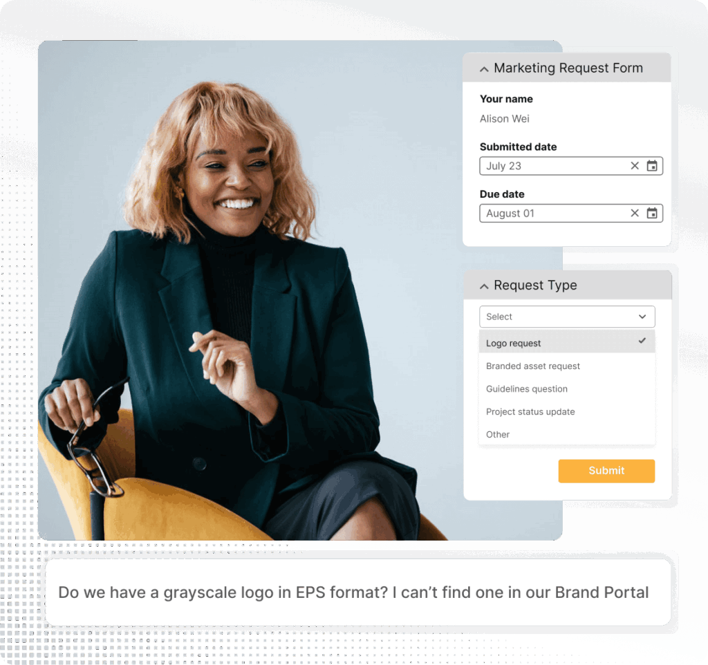 Marketing Inbox Information Forms Product Graphic Square Grey