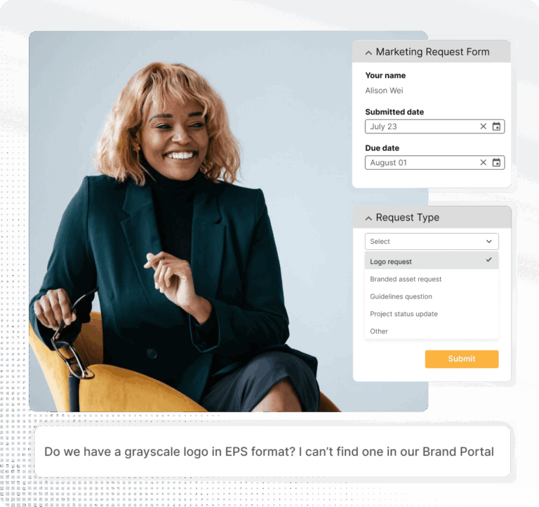 Marketing Inbox Information Forms Product Graphic Square Grey