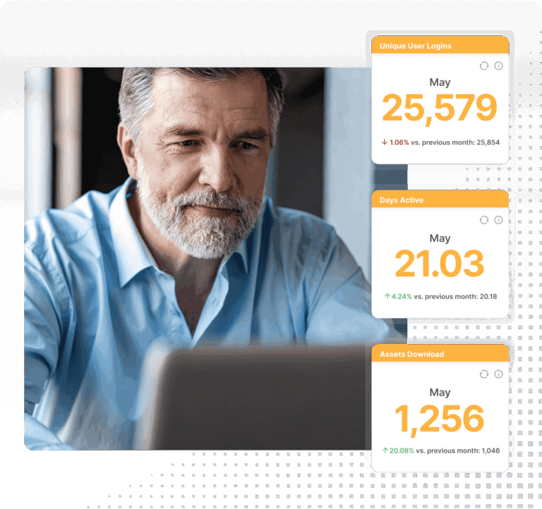 Reporting & Dashboards Functions 3 Product Graphic Square Grey 1