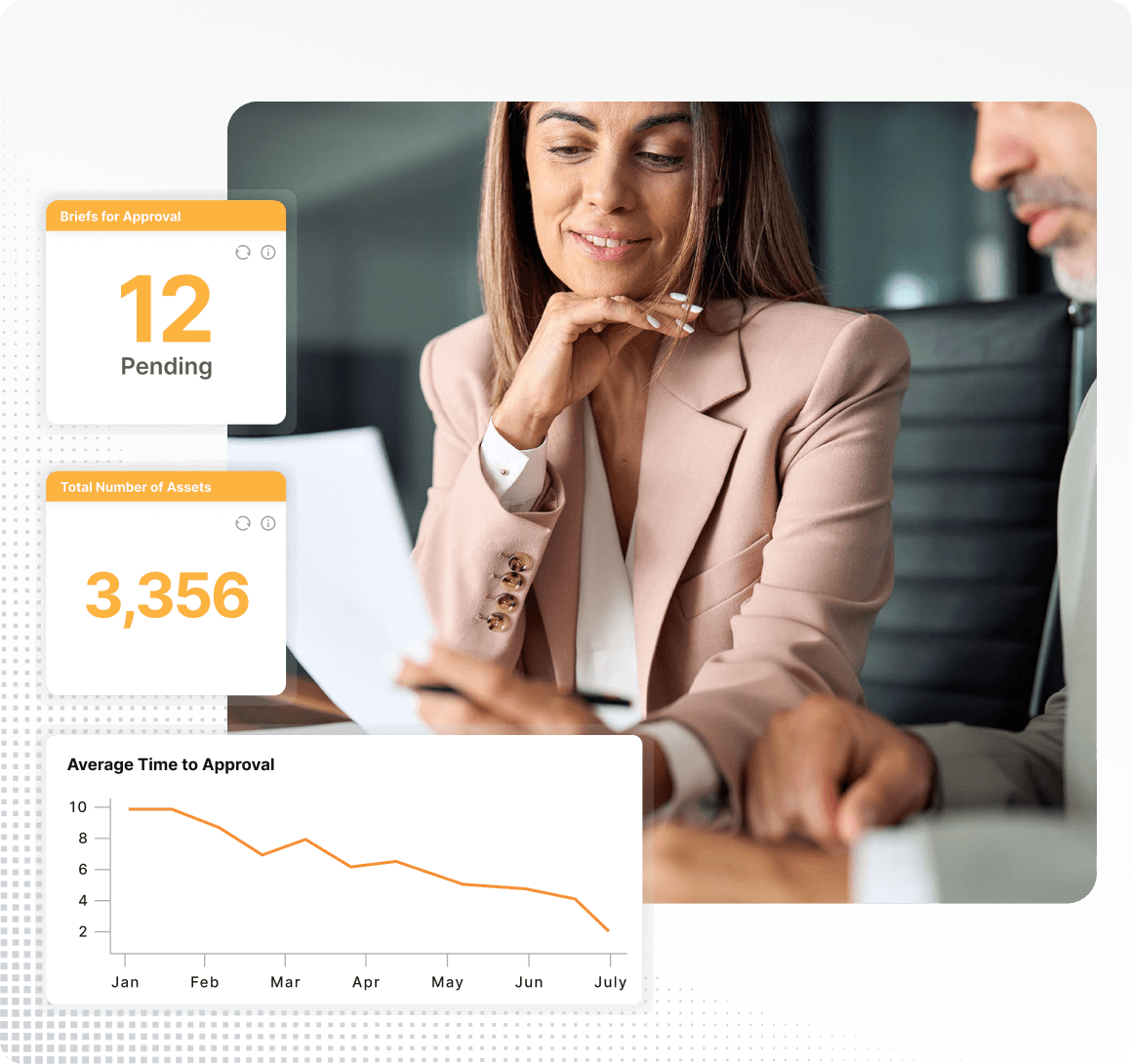 Reporting & Dashboards Functions 3 Product Graphic Square Grey