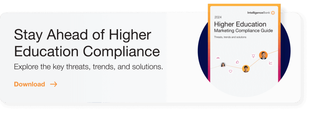 Blog Banner Insert Higher Education Marketing Compliance Guide