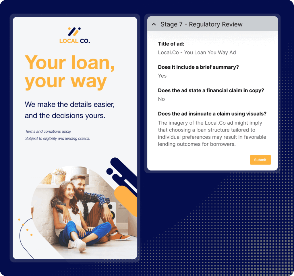 Regulatory Review Product Graphic Square Midnight