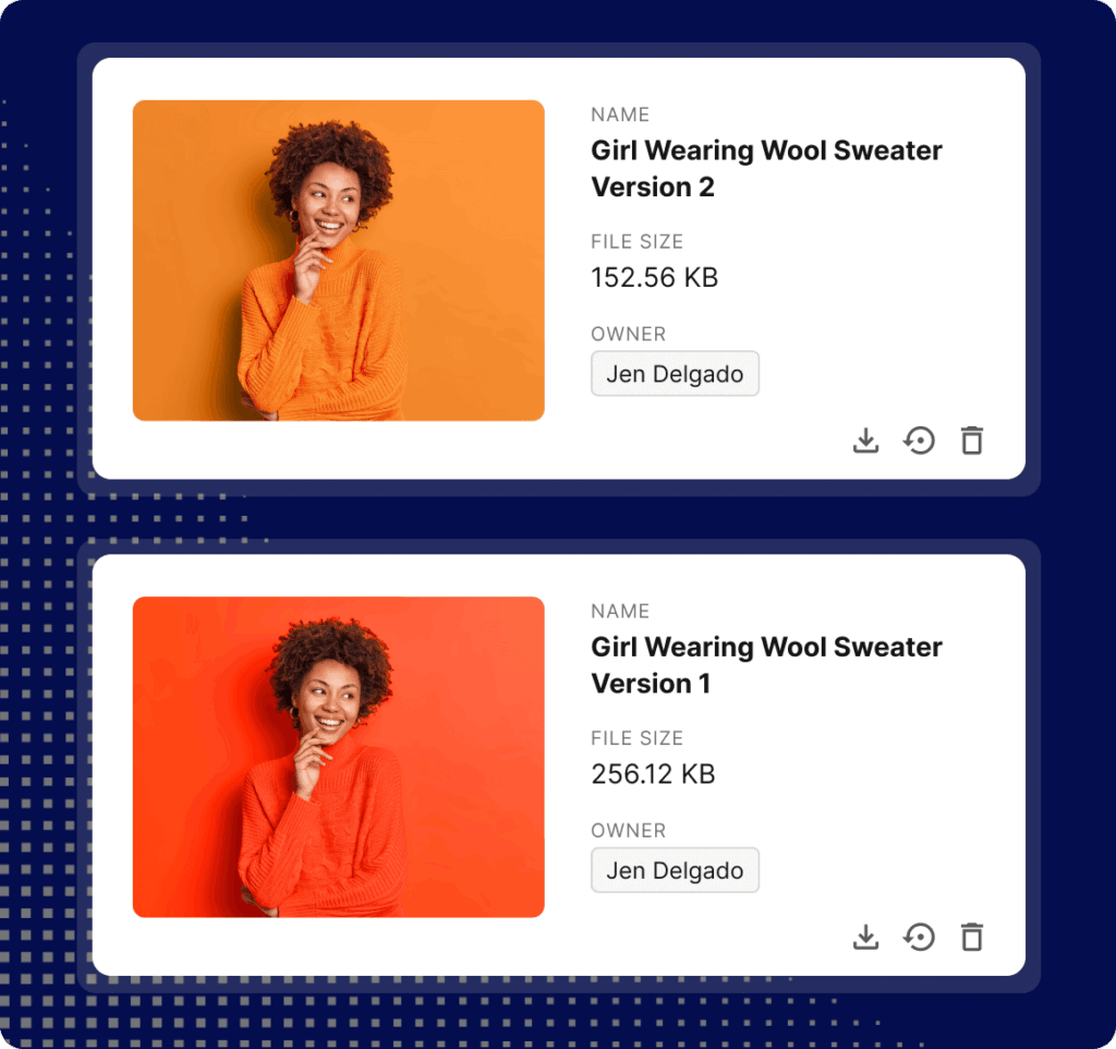 Version Control Graphic Square Midnight