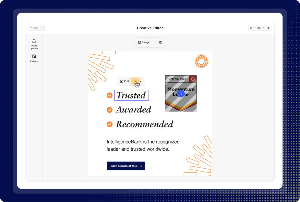 How IB Uses Creative Templates Blog Social Media