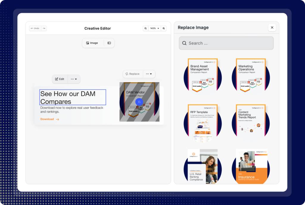 How IB Uses Creative Templates Blog Web Banner