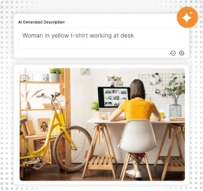 AI Asset Descriptions Product Graphic Square Grey