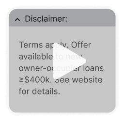 Disclaimer Engine Product Tour