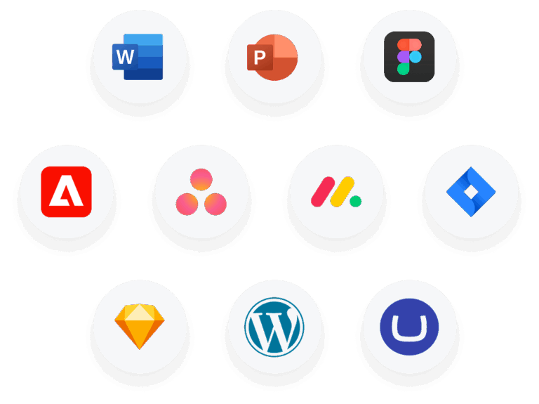 Integations Icons Image Marketing Compliance Reversed page