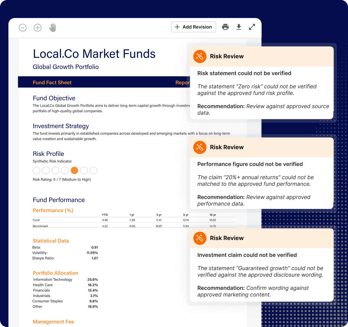 Fact Sheet Risk Review
