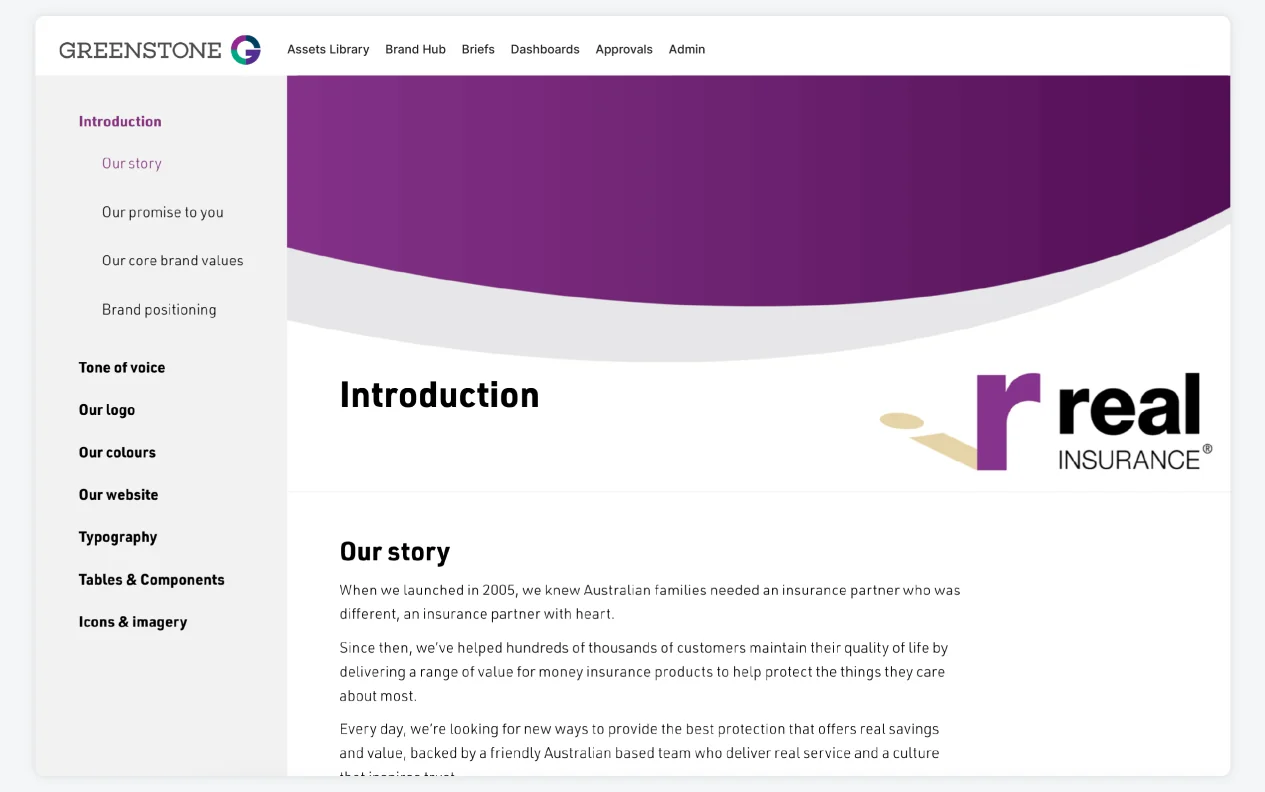 REAL INSURANCE Best Brandhub Screen 01